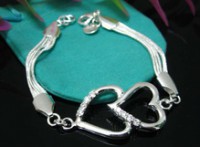 pulsera plata de ley 925mm