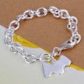 pulsera perro plata ley 925mm