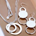 set pendientes y colgante